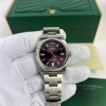 Rolex Oyster Perpetual 36 mm 116000 Red Grape Dial
