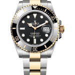 Rolex Submariner Date 41 mm Yellow Rolesor Black Dial