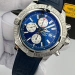 Breitling Super Avenger II Chronograph Blue Dial 48 mm