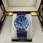 Ulysse Nardin Maxi Marine Chronometer Blue Dial 41 mm 263-66
