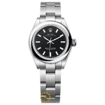 Rolex Oyster Perpetual 28 mm Oystersteel Black Dial 276200