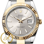 Rolex Datejust 41 mm 126333 Silver Dial Bicolor Yellow Rolesor