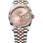 Rolex Datejust 36 mm 126231 Rose Diamonds Dial Everose Rolesor Jubilee