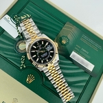 Rolex Sky-Dweller 42 mm Yellow Rolesor Bright Black Dial 336933 Jubilee