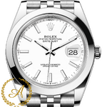 Rolex Datejust 41 mm 126300 White Dial Jubilee