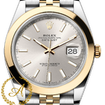 Часы Rolex Datejust Silver Dial Bicolor 41 mm 126303 Jubilee