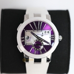 Ulysse Nardin Executive Dual Time Lady Purple Diamonds Dial 40 mm 243-10