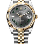 Rolex Datejust «Wimbledon» 41 mm Yellow Rolesor Slate Dial 126333 Jubilee