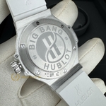 Hublot •  Big Bang Steel White Diamonds 38 mm 361.SE.2010.RW.1104