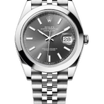 Rolex Datejust 41 mm Oystersteel Slate Dial 126300 Jubilee