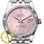Rolex Datejust 31 mm White Rolesor Pink Roman Dial 278274 Jubilee