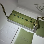 Браслет Van Cleef & Arpels Vintage Alhambra Malachite Yellow Gold 5 мотивов