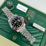 Часы Rolex GMT-Master II «Pepsi» 40 mm Oystersteel Black Dial 126710BLRO Jubilee
