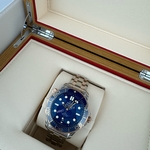 Omega Seamaster Diver 42 mm Blue Dial Bicolor