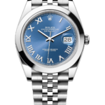 Rolex Datejust 41 mm Azzurro Dial 126300 Jubilee
