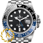 Rolex GMT-Master II «Batman» 40 mm Oystersteel Black Dial 126710BLNR Jubilee