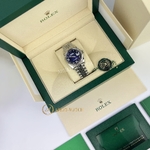 Rolex Datejust 36 mm Aubergine Dial Diamonds 126234 Jubilee