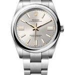 Rolex Oyster Perpetual 41 mm Silver Dial 124300 