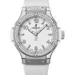 Hublot •  Big Bang Steel White Diamonds 38 mm 361.SE.2010.RW.1104