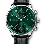 IWC Portugieser Chronograph Green Dial 41 mm IW371615
