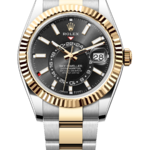 Rolex Sky-Dweller 42 mm 336933 Yellow Rolesor Black Dial 