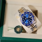Rolex Submariner Date 41 mm Yellow Rolesor Royal Blue Dial 126613LB