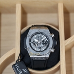 Hublot Big Bang Unico Titanium Black Skeleton Dial 44 mm 421.NX.1170.RX