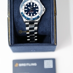 Breitling Superocean Automatic Blue Dial 42 mm A17375E71C1A1