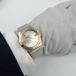 Omega Constellation Co-Axial Chronometer Silver Dial Steel/Rose Gold 35 mm 123.20.35.20.02.001