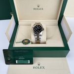 Rolex Explorer 36 mm Yellow Rolesor Black Dial 124273