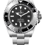 Rolex Deepsea 44 mm Oystersteel Black Dial 136660