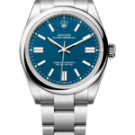 Rolex Oyster Perpetual 41 mm Oystersteel Med Blue Dial 134300