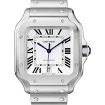 Cartier Santos De Cartier Large Automatic Silver Opal Dial 47,5 x 39,8 mm WSSA0018
