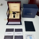 Ulysse Nardin Maxi Marine Chronometer Yellow Gold Black Dial 41 mm 266-66