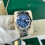 Rolex Datejust 41 mm Oystersteel Bright Blue Dial 126300