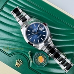 Rolex Datejust 41 mm Oystersteel Bright Blue Dial 126300