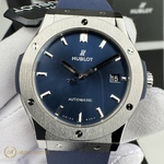 Hublot Classic Fusion Titanium Blue 45 mm 511.NX.7170.RX