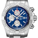 Breitling Super Avenger II Chronograph Stainless Steel «Mariner Blue» Dial 48 mm A13371