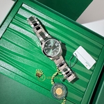 Rolex Datejust 31 mm Oystersteel Mint Green Dial 278240