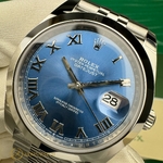 Rolex Datejust 41 mm Azzurro Dial 126300 Jubilee