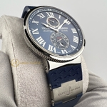 Ulysse Nardin Maxi Marine Chronometer Blue Dial 43 mm 263-67