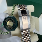 Rolex Datejust 36 mm 126231 Grey Decor Diamonds Dial Everose Rolesor Jubilee