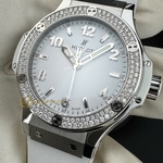 Hublot •  Big Bang Steel White Diamonds 38 mm 361.SE.2010.RW.1104