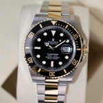 Rolex Submariner Date 41 mm Yellow Rolesor Black Dial 126613LN 