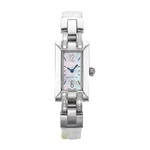 Jaeger-LeCoultre Ideale 17 x 30 mm Stainless Steel Mother-of-Pearl Dial Diamond-set 460.8.08