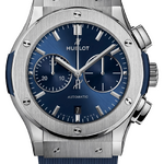 Hublot Classic Fusion Chronograph Titanium Blue 45 mm 521.NX.7170.RX