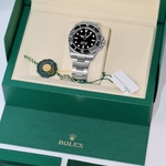 Rolex Submariner 41 mm Oystersteel Black Dial 124060