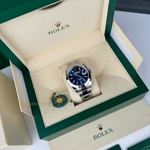 Rolex Datejust 41 mm Oystersteel Bright Blue Dial 126300