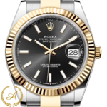 Rolex Datejust 41 мм 126333 Black Bicolor Yellow Rolesor