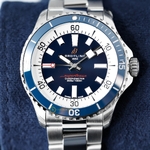 Breitling Superocean Automatic Blue Dial 42 mm A17375E71C1A1